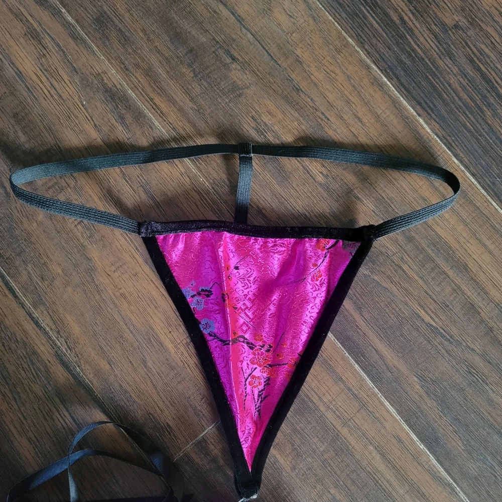 NWT Shirley of Hollywood 2 Pcs Set Intimate Lingerie‎ Corset and G-String Thong